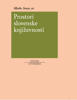 Cover for Prostori slovenske književnosti