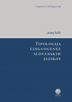 Cover for Tipologija lingvogenez slovanskih jezikov