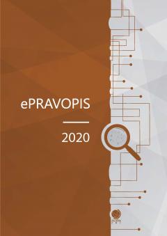 Cover for ePravopis 2020