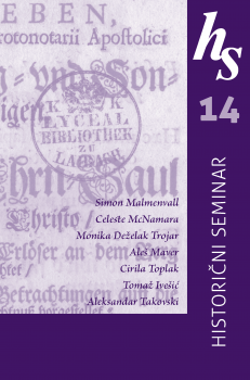 Cover for Historični seminar 14