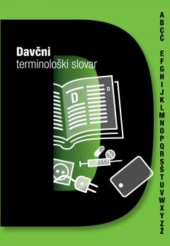 Cover for Davčni terminološki slovar