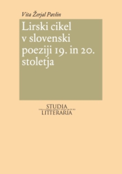 Cover for Lirski cikel v slovenski poeziji 19. in 20. stoletja
