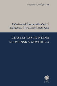Cover for Lipalja vas in njena slovenska govorica