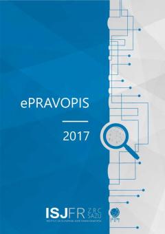 Cover for ePravopis 2017