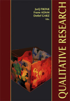 Cover for Qualitative Research / Kvalitativno raziskovanje. Different perspectives, emerging trends / Različne perspektive – nastajajoče težnje