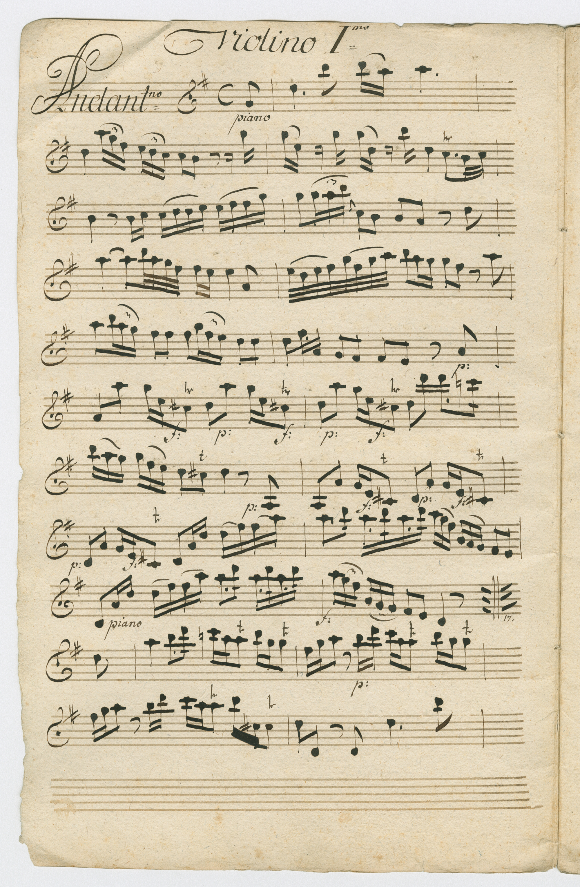 Amandus Ivanschiz, , Violino I (A-Wgm, XIII
                  1325)